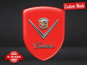 Cadillac Adesivi Logo Stampati Pro Max Durevoli Chic ST